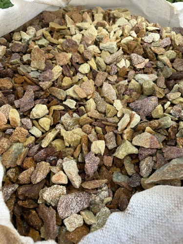 Златолит персиковый декоративная каменная крошка купить в Наро-Фоминску