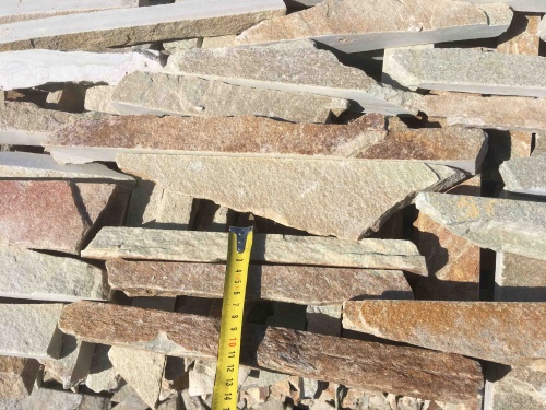 Горбушка златолит золотистый для облицовки купить в Наро-Фоминску