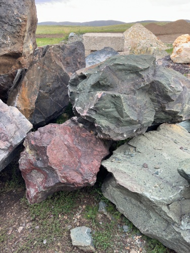 Камни для ландшафтного дизайна зелёные 10-60 килограмм купить в Наро-Фоминску