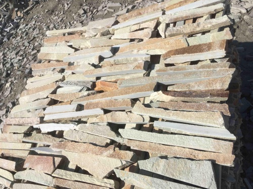 Горбушка златолит золотистый для облицовки купить в Наро-Фоминску