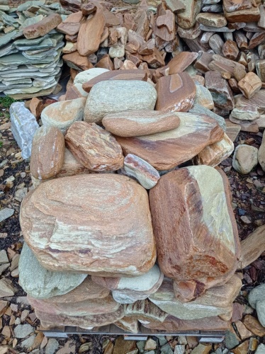 Златолит жёлтый, жёлто-зелёный глыбки и валуны для ланшафтного дизайна купить в Наро-Фоминску