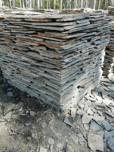 Плитняк златолит Уральский для цоколя, отмостки купить в Наро-Фоминску